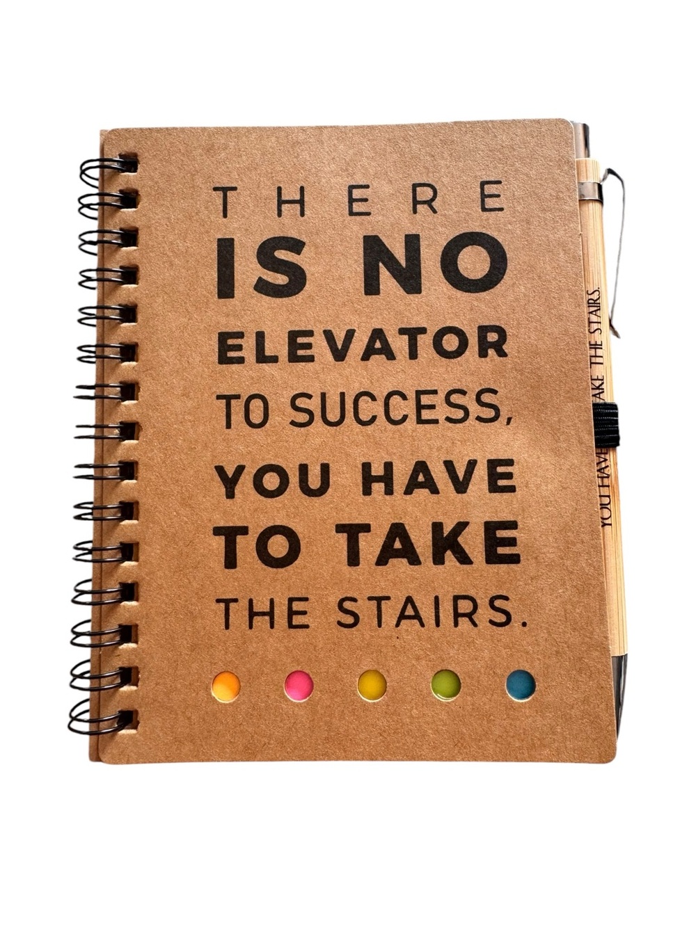 PICK ONE Motivational Spiral Notebook with Pen - Picture 5 of 8